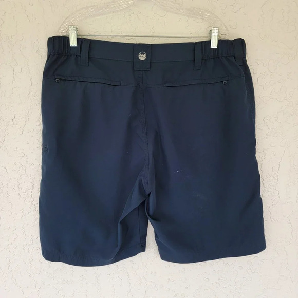 Wrangler Men's Utility Shorts Navy Blue Size 38 - Picture 6 of 12